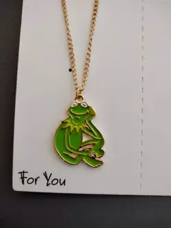 Disney The Muppets Kermit the Frog Best Friend Necklace Set - Image 4