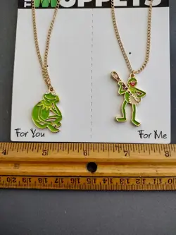 Disney The Muppets Kermit the Frog Best Friend Necklace Set - Image 5