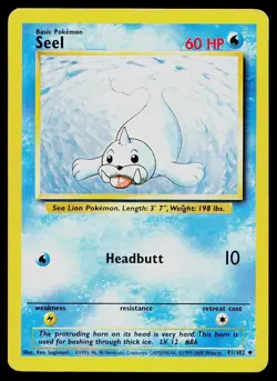 Pokemon Card Base Set Seel 41/102 1999-2000 4th Prink UK Exclusive - Image 1