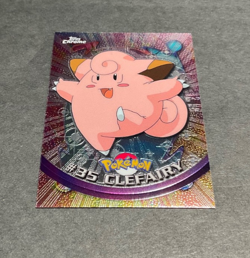 Clefairy #35 - Topps Chrome Series 1 Pokemon Card Near Mint - Image 1