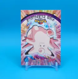 Pokemon Card - Clefable #36 - Topps Series 1 - Blue Logo - Image 2