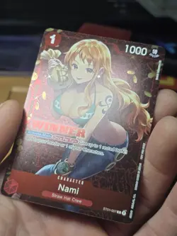 Nami (Tournament Pack Vol. 3) [Winner] ST01-007 One Piece Promotion Cards Foil - Image 3