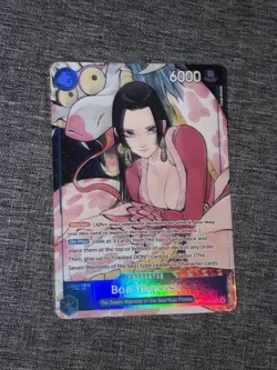 Bandai One Piece Card Game Boa Hancock ST17-004 SR SPECIAL Holo Foil EN NM/M - Image 1