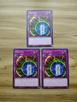 Yu-Gi-Oh! - Time Seal 3x - Full Playset Of Cards - Image 2