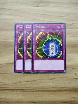 Yu-Gi-Oh! - Time Seal 3x - Full Playset Of Cards - Image 4