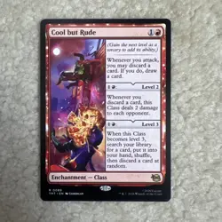MTG Magic The Gathering Teenage Mutant Ninja Turtles Rare #0089 Cool But Rude NM - Image 1