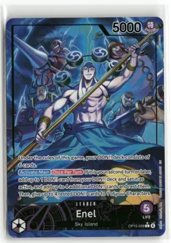 One Piece Adventure on Kami's Island Enel () (Alternate Art) OP15-058 L - Image 1