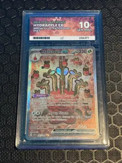 Pokemon TCG Hydrapple ex 167/142 Special Illustration Rare Stellar Crown Ace 10 - Image 1