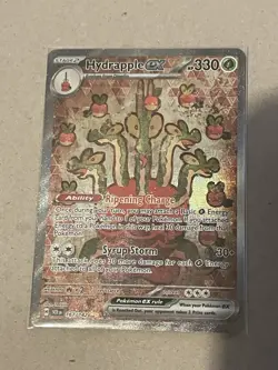 Pokemon TCG Stellar Crown Hydrapple EX Special Illustration Rare Card 167/142 - Image 2