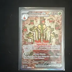 Pokemon TCG Stellar Crown Hydrapple EX Special Illustration Rare Card 167/142 - Image 1
