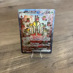 Pokemon TCG Stellar Crown Hydrapple EX Special Illustration Rare Card 167/142 - Image 1