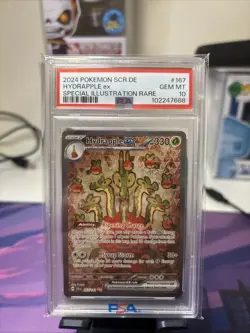 Hydrapple EX 167/142 Special Illustration Rare Pokemon TCG Stellar Crown PSA 10 - Image 1