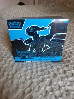 Pokemon TCG Black Bolt Elite Trainer Box ETB Center Edition New Slight Damage #2 - Image 1