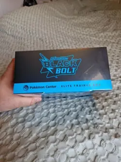 Pokemon TCG Black Bolt Elite Trainer Box ETB Center Edition New Slight Damage #2 - Image 2