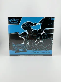 Pokemon TCG Black Bolt Elite Trainer Box ETB Center Edition, New and Sealed - Image 1