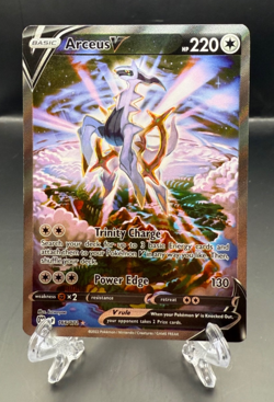 Pokemon TCG: Arceus V (Alternate Full Art) 166/172 - SWSH09: Brilliant Stars - Image 1