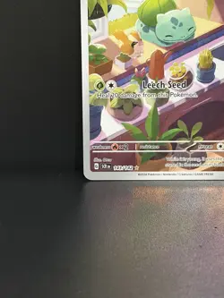 Pokemon TCG Bulbasaur Holo Card Illustration Stellar Crown Rare 143/142 - Image 2