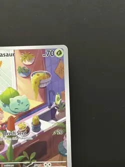 Pokemon TCG Bulbasaur Holo Card Illustration Stellar Crown Rare 143/142 - Image 4