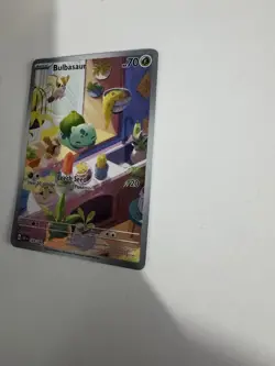 Pokemon TCG Bulbasaur Holo Card Illustration Stellar Crown Rare 143/142 - Image 3