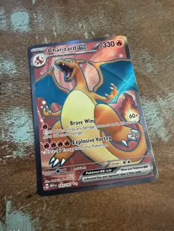 Pokemon TCG Charizard EX Scarlet & Violet 151 Card 183/165 English Edition - Image 2