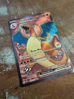 Pokemon TCG Charizard EX Scarlet & Violet 151 Card 183/165 English Edition - Image 3