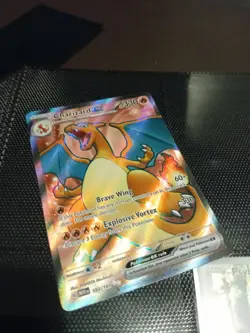 Pokemon TCG Charizard EX Scarlet & Violet Card 151 183/165 - Image 1