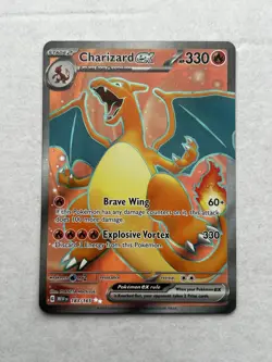 Pokemon TCG Charizard EX Scarlet & Violet Card 151 183/165 NM - Image 5
