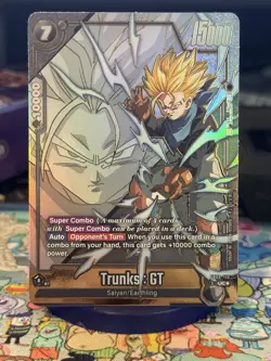 Dragon Ball Super Card Game Fusion World Trunks: GT FB09-110 SR Alt Art NM - Image 1