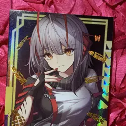 W ARKNIGHTS Fantasy Waifu Set ACG Girl Holo Goddess Anime Card - Image 2