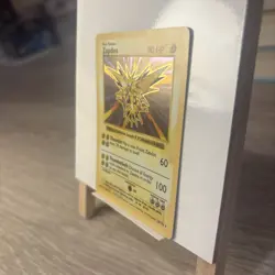 Zapdos 16/102 SHADOWLESS Base Set 1999 Holo Rare WOTC Pokemon Card TCG - Image 4