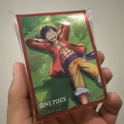 One Piece Card Game – Offizielle Kartenhullen Luffy | 70 Sleeves | EX 5 ST21 - Image 1