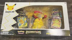 Pokemon Celebrations Premium Figure Collection Pikachu VMAX 25th !!description! 820650809408 - Image 1