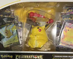 Pokemon Celebrations Premium Figure Collection Pikachu VMAX 25th !!description! 820650809408 - Image 3
