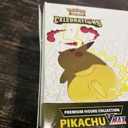 Pokemon Celebrations Premium Figure Collection Pikachu VMAX 25th !!description! 820650809408 - Image 5