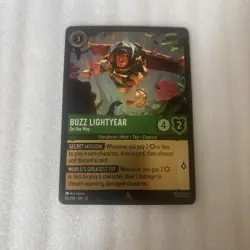 Disney Lorcana - Buzz Lightyear On the Way 85/204 - Cold Foil - Wilds Unknown - Image 1