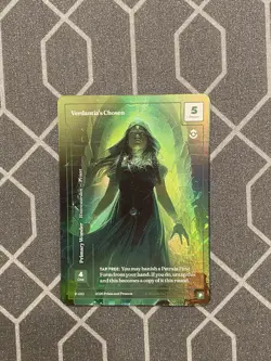 Wonders Of The First Verdantia’s Chosen Foil Promo Petraia CotS NM - Image 2