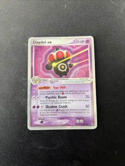 Claydol ex Ultra Rare 93/108 Pokemon Power Keepers Holo - Image 1