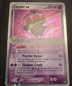 2007 Claydol ex 93/108 Pokemon Power Keepers Holo LP/NM - Image 3