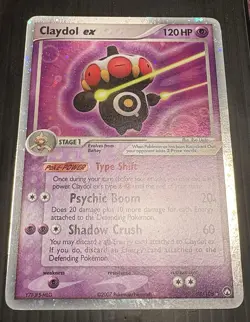 2007 Claydol ex 93/108 Pokemon Power Keepers Holo LP/NM - Image 4