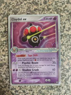 Claydol ex Pokemon Card Holo Ultra Rare EX Power Keepers 93/108 - Image 1