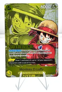 Monkey.D.Luffy (Winner Pack 2026 Vol. 2) P-106 One Piece Promotion Cards Foil - Image 1