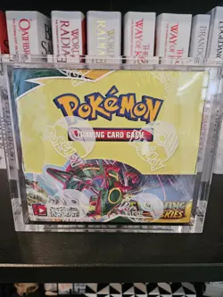 Pokemon TCG Evolving Skies Booster Box 36 Packs New and Sealed + Arcylic Case - Image 1