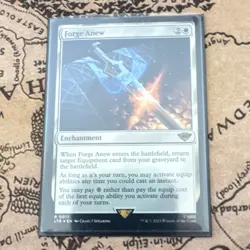 Wizards of the Coast MTG Forge Anew 0017 LTR Rare Enchantment White EN - Image 1