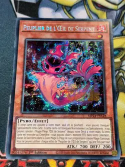 CARTE Yu Gi Oh PEUPLIER DE L'OEIL DE SERPENT MP24-FR128 1ere edition - Image 1
