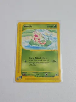 Pokemon TCG Weedle 114/144 Skyridge Non Holo 2003 NM - Image 1