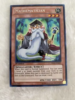 Mathematician DRLG-EN023 Dragons of Legend-1st Edition - Yugioh TCG - Image 3
