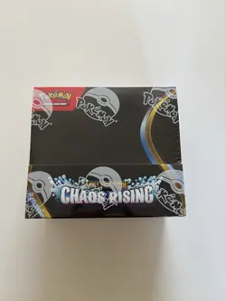 Pokemon Center Chaos Rising Full Booster Box 36 Packs Factory Sealed - Image 1