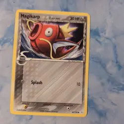 Pokemon Card Magikarp EX Holon Phantoms Common 69/110 lp - Image 1