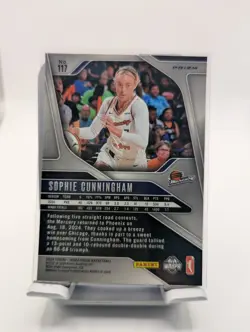 2024 Panini Prizm WNBA Sophie Cunningham Blue Velocity Prizm Phoenix Mercury Lot - Image 2