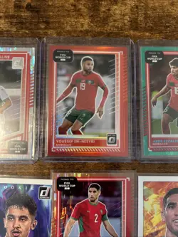 25+ Morocco Lot Donruss FIFA World Cup 26 4 Numbered Cards And Inserts, Base - Image 3